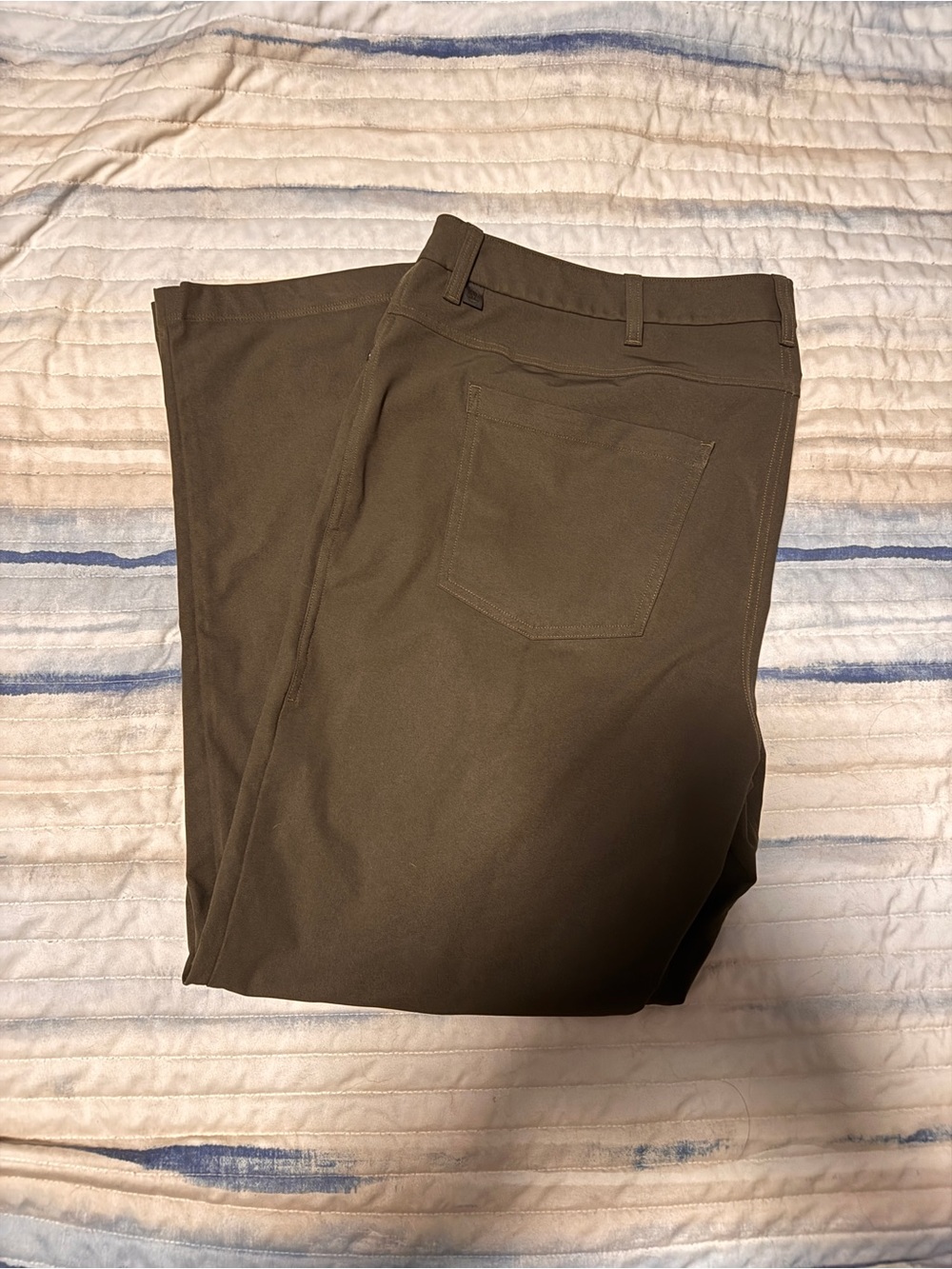 Men's Olive Brown Lululemon ABC Pants